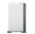 Synology DS223J 2 Yuvalı NAS Sunucu: Realtek İşlemci, 1GB DDR4 Bellek, USB 3.2, Gigabit Ethernet, Fan Soğutmalı
