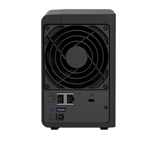 Synology DS225Plus NAS Server - 2x3.5"/2,5" Yuva, Intel Celeron J4125, 2 GB DDR4, 2.5 GbE LAN, USB 3.2 Gen 1
