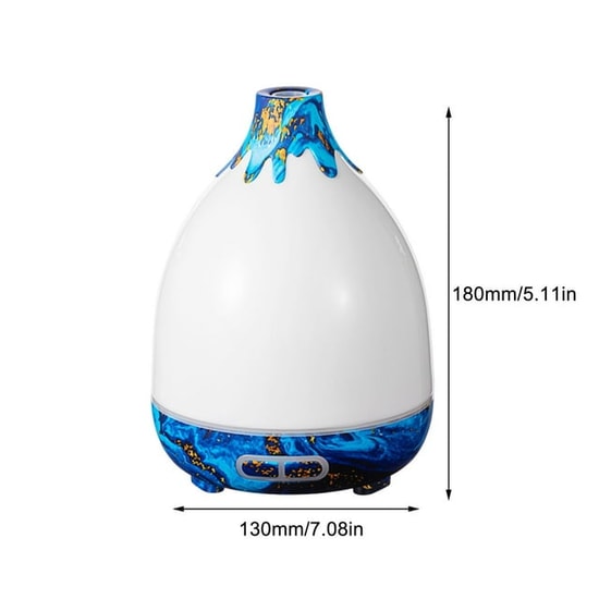 Nettech LA-0650 Mavi Ortam Nemlendirici (NT-115966) - Mini Boy, Taşınabilir, Type-C Şarjlı Nem Cihazı