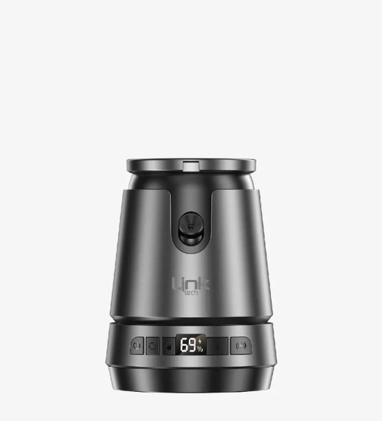 LinkTech LPW-W800 Premium Akıllı Yüz Takip Özellikli Telefon Tutucu - 10W MagSafe, 360 Dönebilen, Şarjlı, 2000mAh Pil