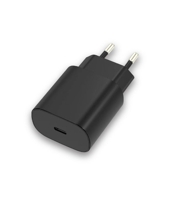 Dexim 25W Type-C Hızlı Şarj Aleti (DCA0057) - PD/PPS Teknolojisi, 9V/2.7A, 12V/2.08A, Siyah, Güvenli ve Verimli Şarj