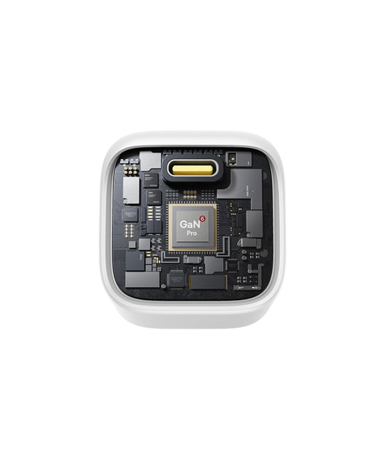 Baseus PicoGo 45W GaN QC 3.0 Type-C Hızlı Şarj Adaptörü - Beyaz (P10176800213-00) - Kompakt Tasarım, Akım Korumalı