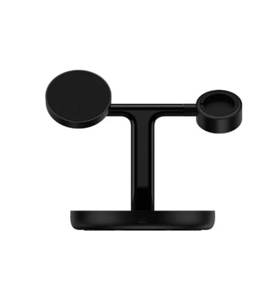 Baseus Swan 3in1 20W MagSafe Kablosuz Hızlı Şarj Standı (Siyah) WXTE000101 - 15W Kablosuz, USB C Kablolu, Akım Korumalı