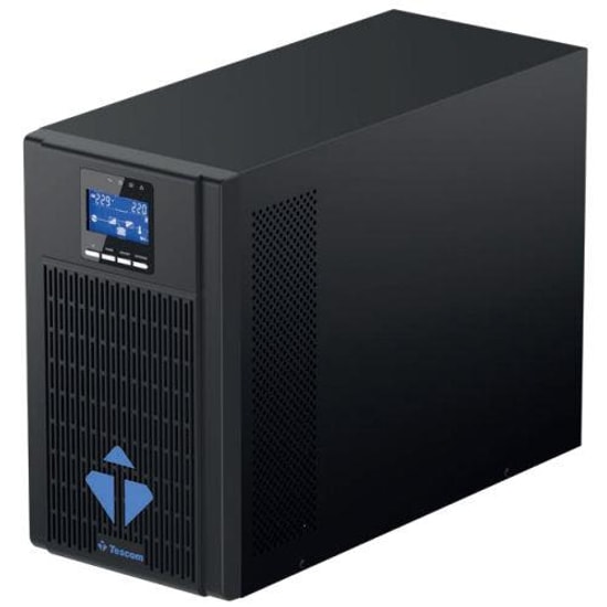 Tescom Neoline 2kVA Online UPS (900040101) - 1 Faz Giriş/Çıkış, LCD Ekran, 4x9Ah Akü, 5-10dk Kesintisiz Güç