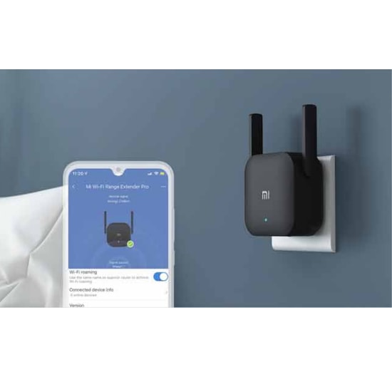 Xiaomi Range Extender R03 Siyah 300Mbps Kablosuz Router - 2 Antenli Sinyal Güçlendirici