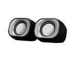 Dark DK-AC-SP2111 1+1 Siyah 6W Multimedia Hoparlör - Güçlü Stereo Bas, 3.5mm Jack, USB Bağlantı, Kompakt Tasarım