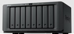 Synology DS1825PLUS NAS - 8 Yuva, Ryzen V1500B, 8GB DDR4 ECC RAM, 2x 2.5GbE LAN, 2x M.2 SSD, 2x USB Type C Port