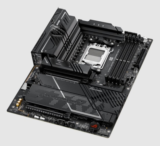 ASUS ROG STRIX X870E-H GAMING WIFI7 Anakart (90MB1M90-M0EAY0) - AMD AM5, DDR5 8000MHz, RGB, WiFi 7, 4xM.2, 2xUSB4, ATX