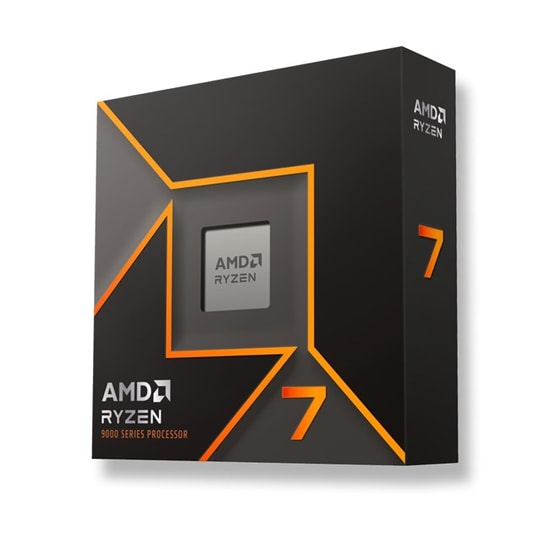 AMD Ryzen 7 9700X 3.8 GHz (Turbo 5.5 GHz) 8 Çekirdek AM5 Fansız Kutulu İşlemci (100-100001404WOF) - 65W, 32MB Cache