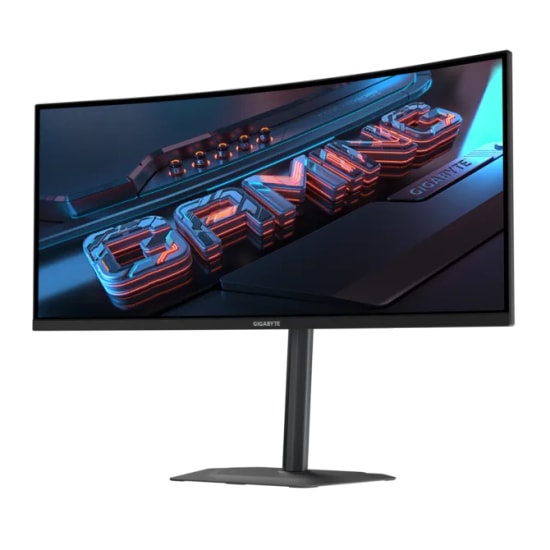 GIGABYTE G34WQC2 34" 1ms 200Hz Kavisli 4K (3440x1440) VA Gaming Monitör - HDR400, 450 nit, HDMI, DP, 4W Hoparlör