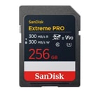 SanDisk 256GB Extreme Pro SDXC UHS-II U3 V90 Hafıza Kartı (SDSDXDM-256G-GN4IN) - Class 10, 300MB/s Okuma Yazma, 8K Video