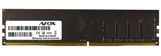 AFOX 16GB DDR4 2666MHz CL19 Masaüstü PC RAM Bellek (AFLD416FS1P) - 1.2V, Tek Modül, Yüksek Performans