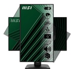 MSI PRO MP272PMG 27" FHD 120Hz 1ms Web Kameralı Pivot IPS Monitör - 300nit, HDMI, DP, VGA, Mikrofonlu, 4W Hoparlör