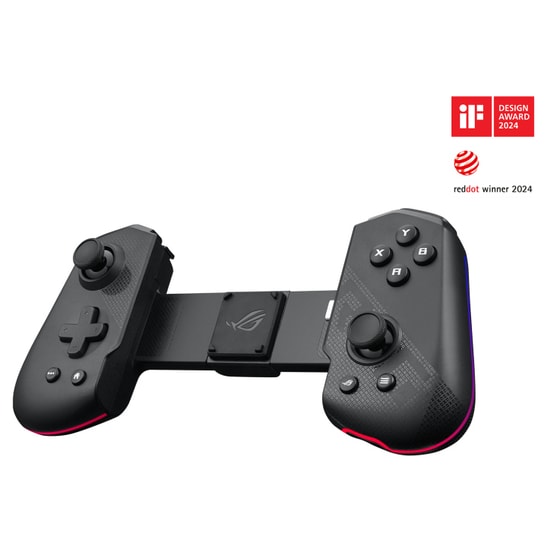 ASUS ROG Tessen Mobil Oyun Kontrolcüsü (90GC01D0-BGP000) - Alüminyum Arka Pedallar, RGB, Mekanik Switch, Konsol Joystick