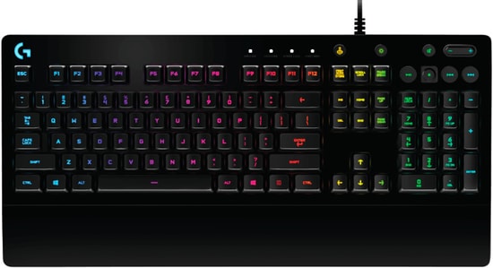 Logitech G213 Prodigy RGB Türkçe Q Oyuncu Klavyesi (920-008094) - Mekanik Hisli, Kablolu, Multimedya Tuşlu, Siyah