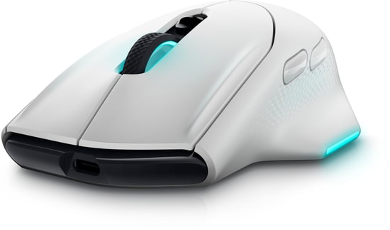 Dell Alienware AW620M Lunar Light Kablosuz Optik Gaming Mouse (545-BBFC) - 26000 DPI, 7 Tuş, RGB Aydınlatma