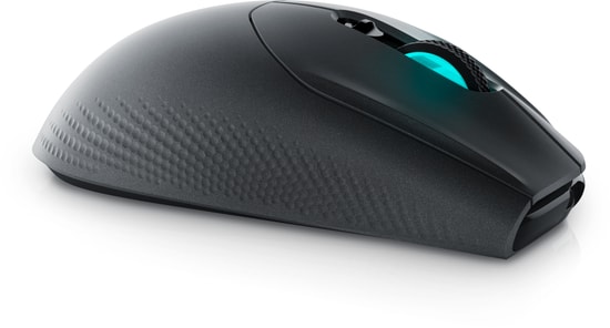 Dell Alienware AW620M Dark Side Kablosuz Optik Gaming Mouse (545-BBFB) - 26000 DPI, 7 Tuş, RGB, Siyah