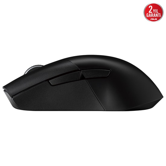 ASUS ROG Keris Wireless AimPoint Siyah Oyuncu Mouse - 36000 DPI, 5 Tuş, BT/2.4GHz, Değiştirilebilir Switch, USB-C Şarjlı