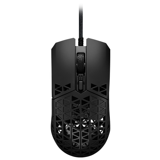ASUS TUF Gaming M4 Air Ultra Hafif Oyuncu Mouse - 16.000 DPI Optik Sensör, 6 Programlanabilir Tuş, IPX6 Su Geçirmez
