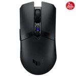 ASUS TUF Gaming M4 Wireless Oyuncu Mouse - 12.000 DPI Optik Sensör, Çift Kablosuz (BT/RF), 6 Tuş, PBT Kaplama