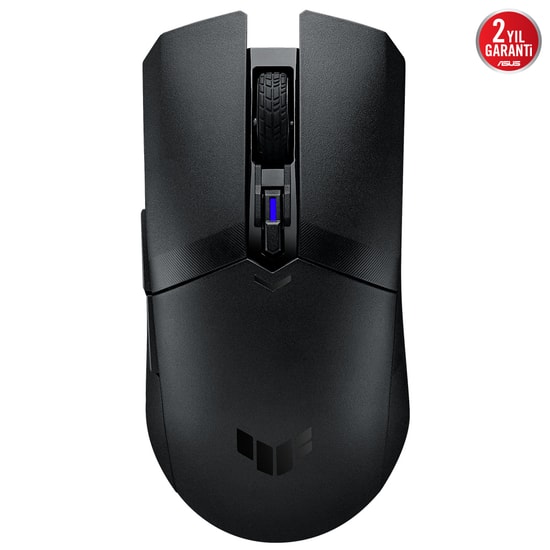 ASUS TUF Gaming M4 Wireless Oyuncu Mouse - 12.000 DPI Optik Sensör, Çift Kablosuz (BT/RF), 6 Tuş, PBT Kaplama