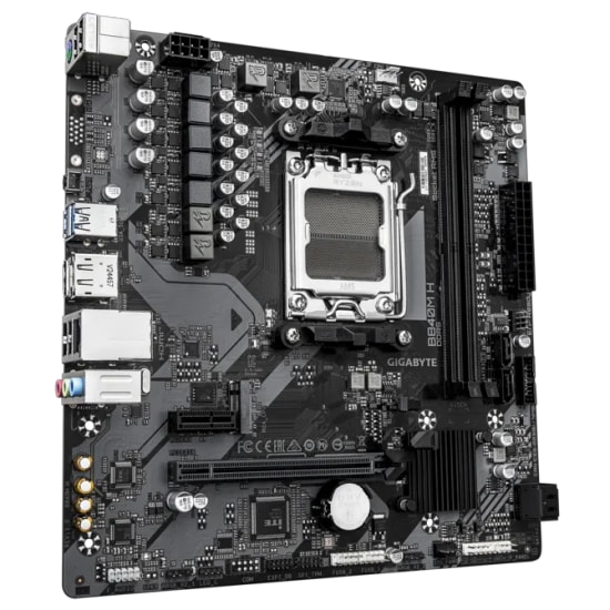 GIGABYTE B840M-H Anakart: AM5, DDR5 7200MHz OC, PCIe 4.0, M.2, HDMI, DP, Realtek Ses, USB 3.2, Gigabit LAN, mATX