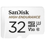 SanDisk High Endurance 32GB microSDHC Hafıza Kartı (SDSQQNR-032G-GN6IA) - 100MB/s Okuma Hızı, Class 10, UHS-I