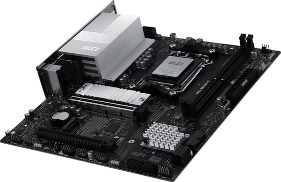 MSI PRO B850M-G AM5 Anakart - DDR5 8200MHz(OC), 2xM.2, USB 3.2 Gen 2, HDMI 2.1, DP 1.4, 2.5G LAN, Wi-Fi 6E MicroATX