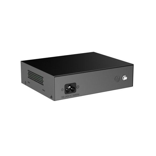 Ruijie Reyee RG-ES106F-P PoE Switch - 4 Port 10/100, 2 Uplink, 54W PoE, 250 Metre Menzil, Metal Kasa Switch