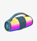 LinkTech R128 Premium 40W RGB Işıklı Bluetooth Hoparlör (LPS-R128) - Taşınabilir, Dinamik RGB, USB/TF Kart, AUX, RGB