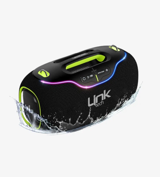 Linktech LPS-M425 Premium Bluetooth Hoparlör - 350W Extra Bass, 8 Saat Kullanım, Mikrofonlu, USB, Type-C, SD Kart, AUX
