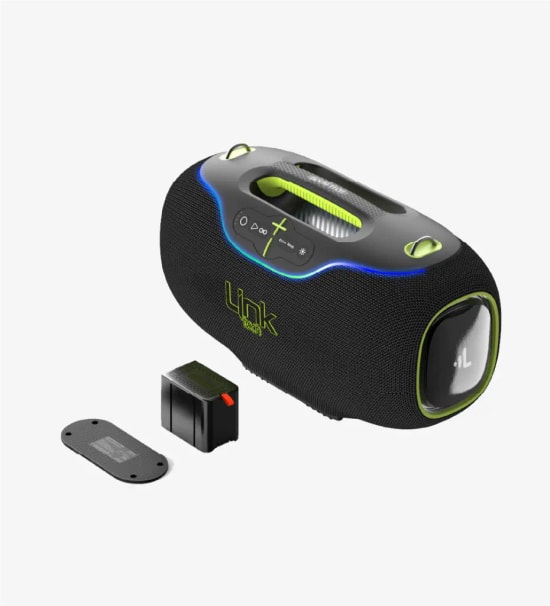 Linktech LPS-M425 Premium Bluetooth Hoparlör - 350W Extra Bass, 8 Saat Kullanım, Mikrofonlu, USB, Type-C, SD Kart, AUX