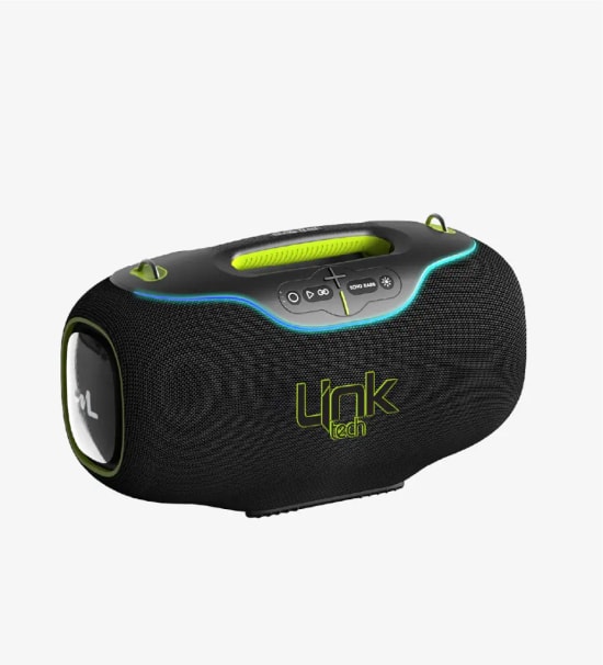 Linktech LPS-M425 Premium Bluetooth Hoparlör - 350W Extra Bass, 8 Saat Kullanım, Mikrofonlu, USB, Type-C, SD Kart, AUX