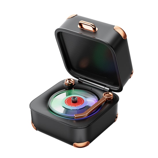 Nettech NT-BTS11 Siyah Minibox Bluetooth Hoparlör - Kablosuz, Mikrofonlu, Type-C Şarjlı, Alüminyum Kasa, 10 Metre