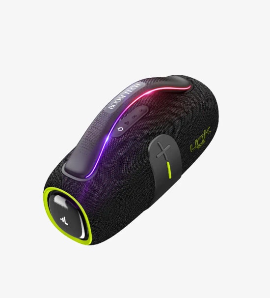 LinkTech R129 Premium 70W RGB Işıklı Gri Bluetooth Hoparlör (LPS-R129) - Taşınabilir, USB/TF/AUX, IPX6 Suya Dayanıklı