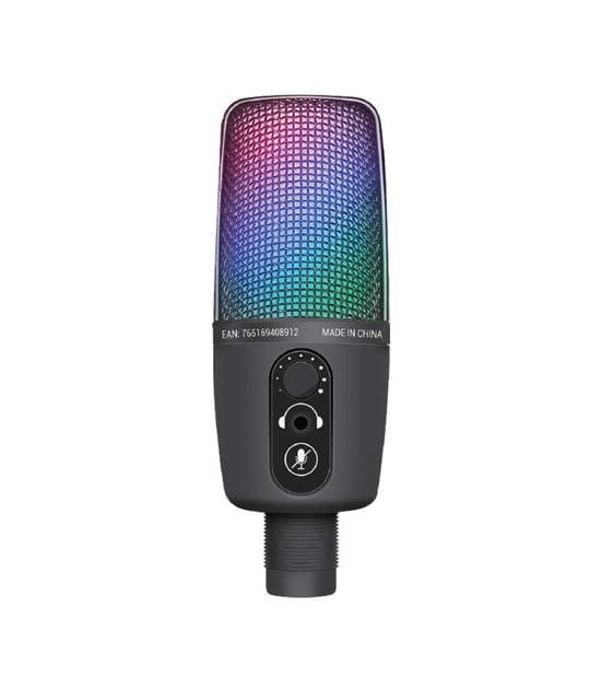 Dexim SME3 RGB USB Kablolu Mikrofon (DMK003) - Yüksek Çözünürlüklü Ses Kayıt, İçerik Üreticileri ve Canlı Yayın için