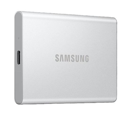 Samsung T7R 1TB USB 3.2 Taşınabilir SSD (MU-PD1T0G/WW) - 1050MB/s, Darbeye Dayanıklı, Metalik Gri, Samsung TR Garantili