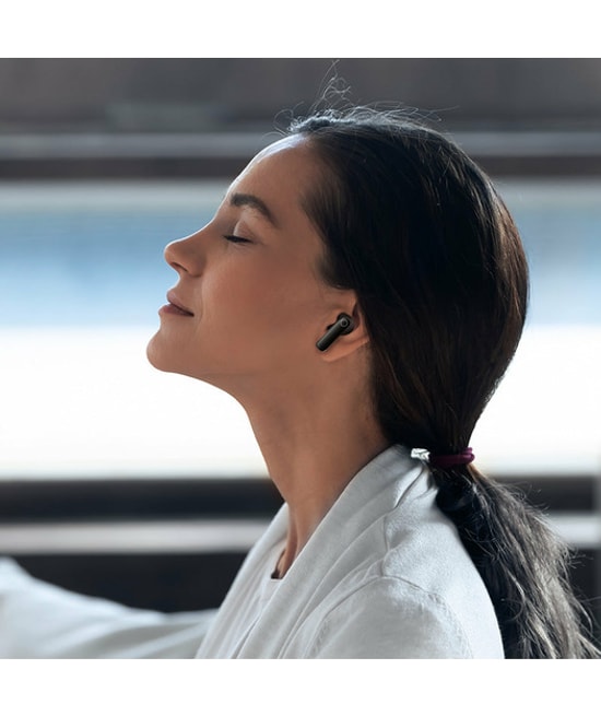 Baseus Bowie MZ10 Siyah ANC Bluetooth 5.3 Kulaklık - True Wireless, Aktif Gürültü Engelleme (NGTW340001)