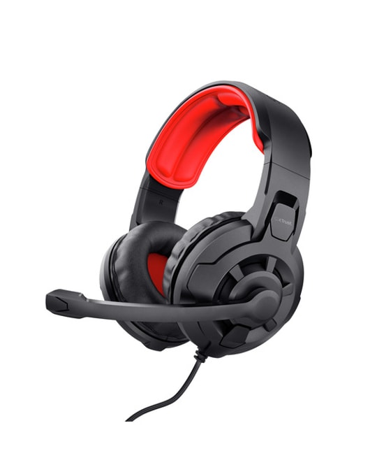 Trust Gaming X 24761 Siyah Oyuncu Set (Kulaklık + Mouse) - 40mm Sürücü, Ayarlanabilir Kafa Bandı, TRU24761