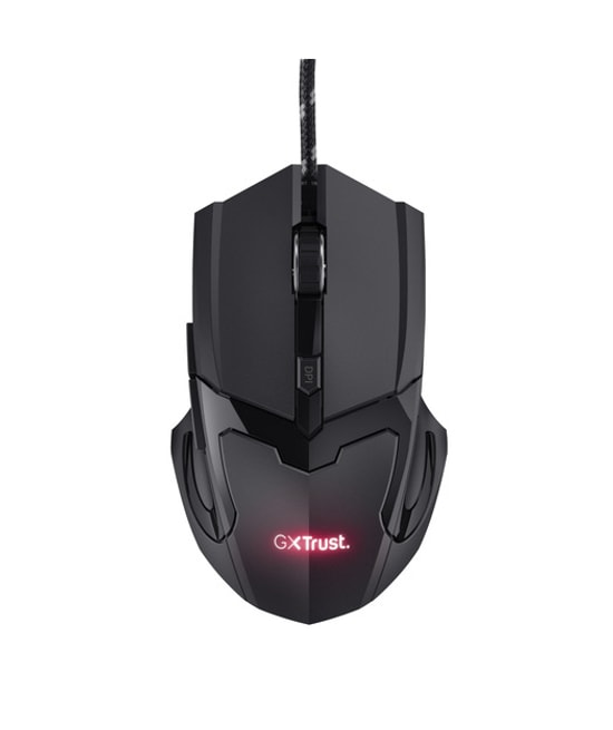 Trust Gaming X 24761 Siyah Oyuncu Set (Kulaklık + Mouse) - 40mm Sürücü, Ayarlanabilir Kafa Bandı, TRU24761