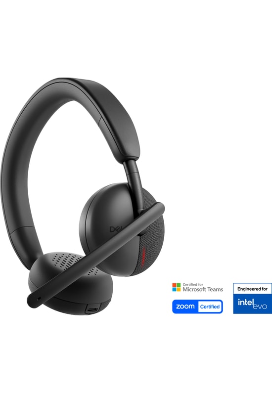 Dell Pro Kablosuz Kulaklık WL3024 - Yapay Zeka Gürültü Engelleme, Teams/Zoom Sertifikalı, Bluetooth 5.3 - 520-BBDG