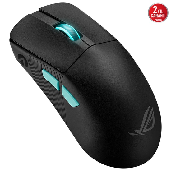 ASUS ROG Harpe Ace Aim Lab Siyah Kablosuz Oyuncu Mouse (90MP02W0-BMUA00) - 36000 DPI, 5 Tuş, Ultra Hafif, ROG AimPoint