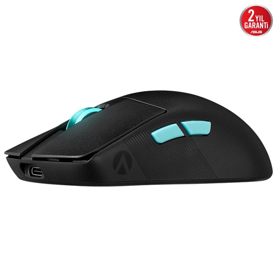 ASUS ROG Harpe Ace Aim Lab Siyah Kablosuz Oyuncu Mouse (90MP02W0-BMUA00) - 36000 DPI, 5 Tuş, Ultra Hafif, ROG AimPoint