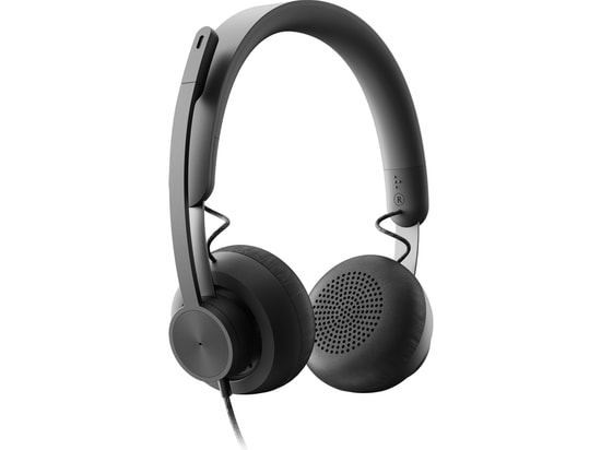 Logitech Zone Kablolu Kulaklık (981-000870) - USB-C, Çift Mikrofon, Gürültü Önleme, Çağrı Kontrolü, MS Teams Sertifikalı