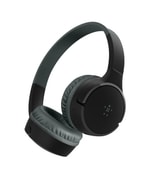 Belkin SoundForm Mini Siyah Kablosuz Kafaüstü Kulaklık (AUD002BTBKV3) - Çocuklar İçin, 30 Saat Pil, Mikrofonlu