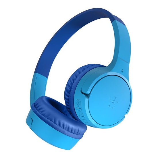 Belkin SoundForm Mini Mavi Çocuk Kulaklığı (AUD002BTBLV3) - Kablosuz, Kafa Üstü, Mikrofonlu, Bluetooth 5.0, 30 Saat Pil
