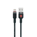 Nettech NT-113848 Siyah İp Örgülü 300cm Lightning Şarj ve Data Kablosu - 12W Hızlı Şarj Desteği