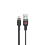 Nettech NT-DC58 Siyah Type-C Şarj & Data Kablosu - 18W Hızlı Şarj, 300cm Uzunluk, NT-113904