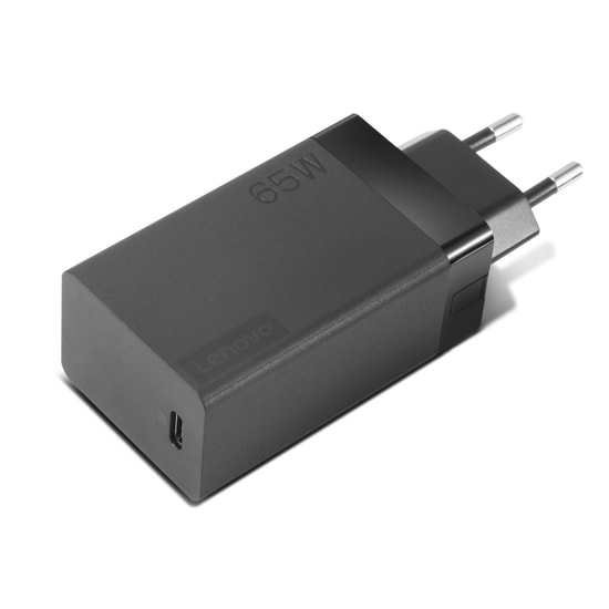 Lenovo 40AW0065EU 65W USB-C Seyahat Adaptörü - Taşınabilir, Hızlı Şarj, Evrensel Uyumlu, ThinkPad/Cihazlar için İdeal