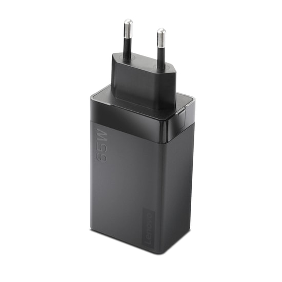 Lenovo 40AW0065EU 65W USB-C Seyahat Adaptörü - Taşınabilir, Hızlı Şarj, Evrensel Uyumlu, ThinkPad/Cihazlar için İdeal
